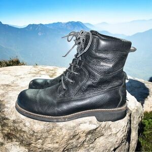 PajarTrooper men’s winter Leather boots black waterproof sizes: 9